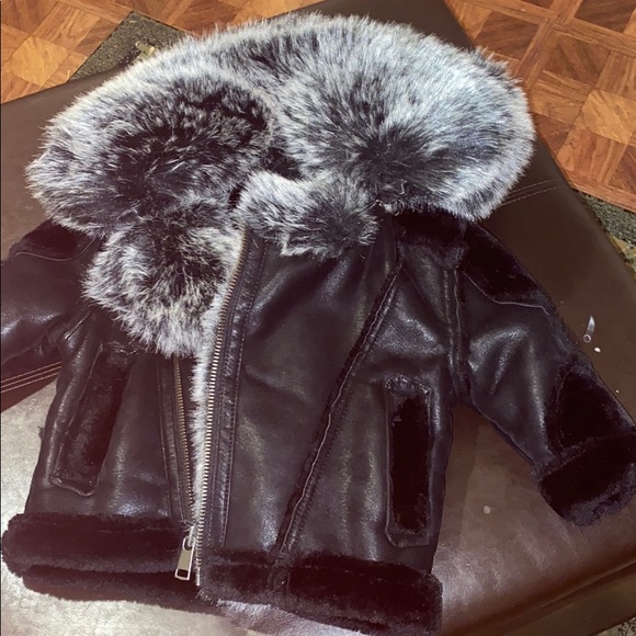Shearling coat toddler